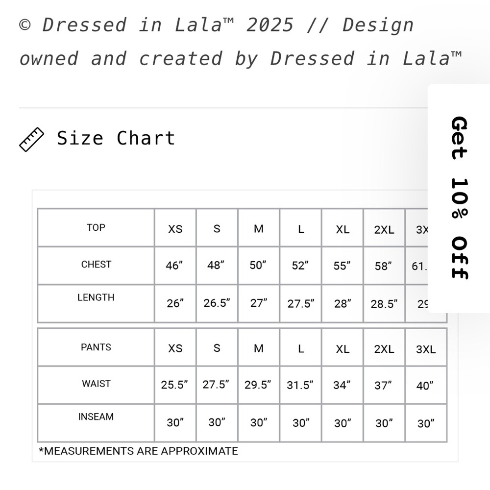 NWT Dressed in LALA | Long Sleeve Plisse Set in Not Made to Be Subtle - Picture 11 of 11